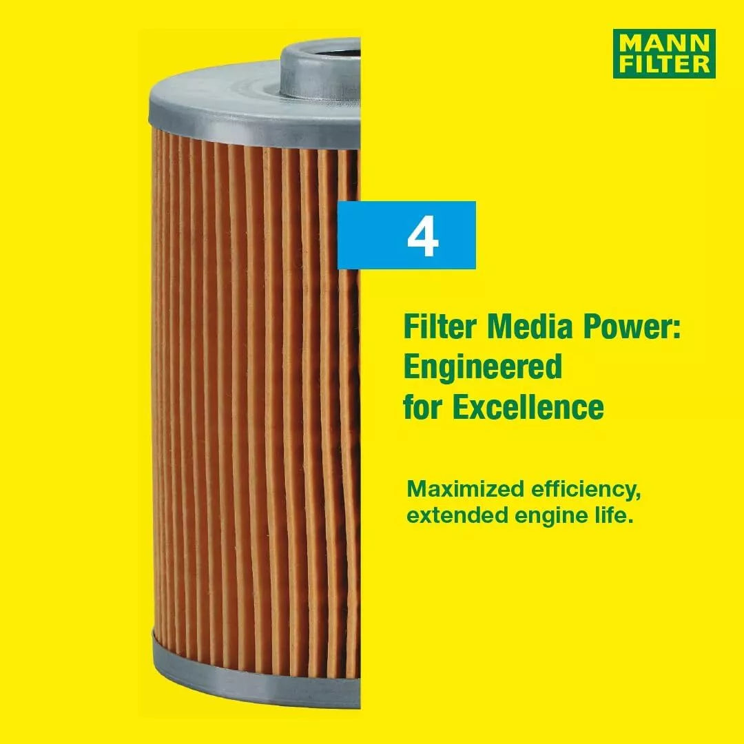 Mann Filter Engine Oil Filter - W 712/80 1980 to 2009 Models Saab 9-5, 9-3, 900