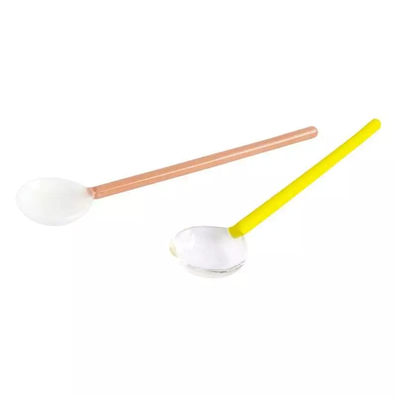 HAY Glass Spoons - Round / Set of 2