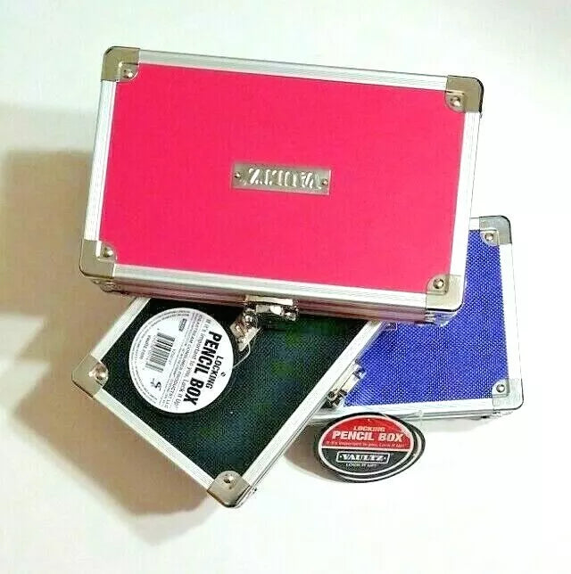 Vaultz Basic Pencil Box - Pink