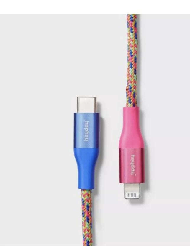 6' USB-C to USB-C Braided Cable - Heyday with Sharone Townsend