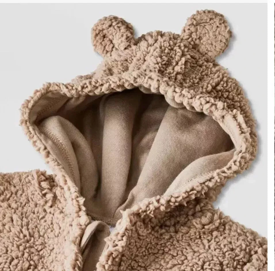 Baby Disney Winnie the Pooh Solid Bodysuit - Light Brown 12M