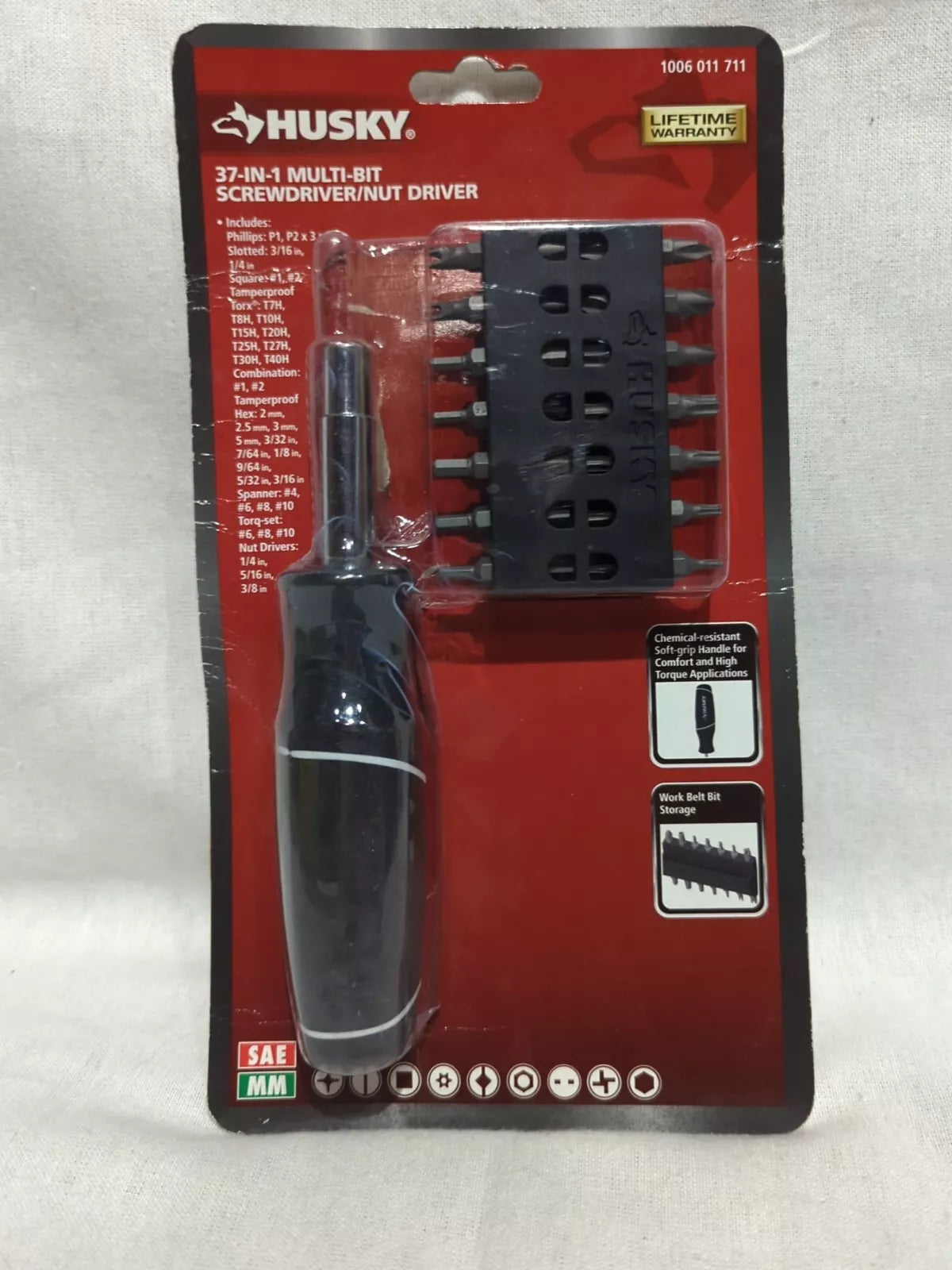 Multi-Bit Screwdriver with 37 Tips