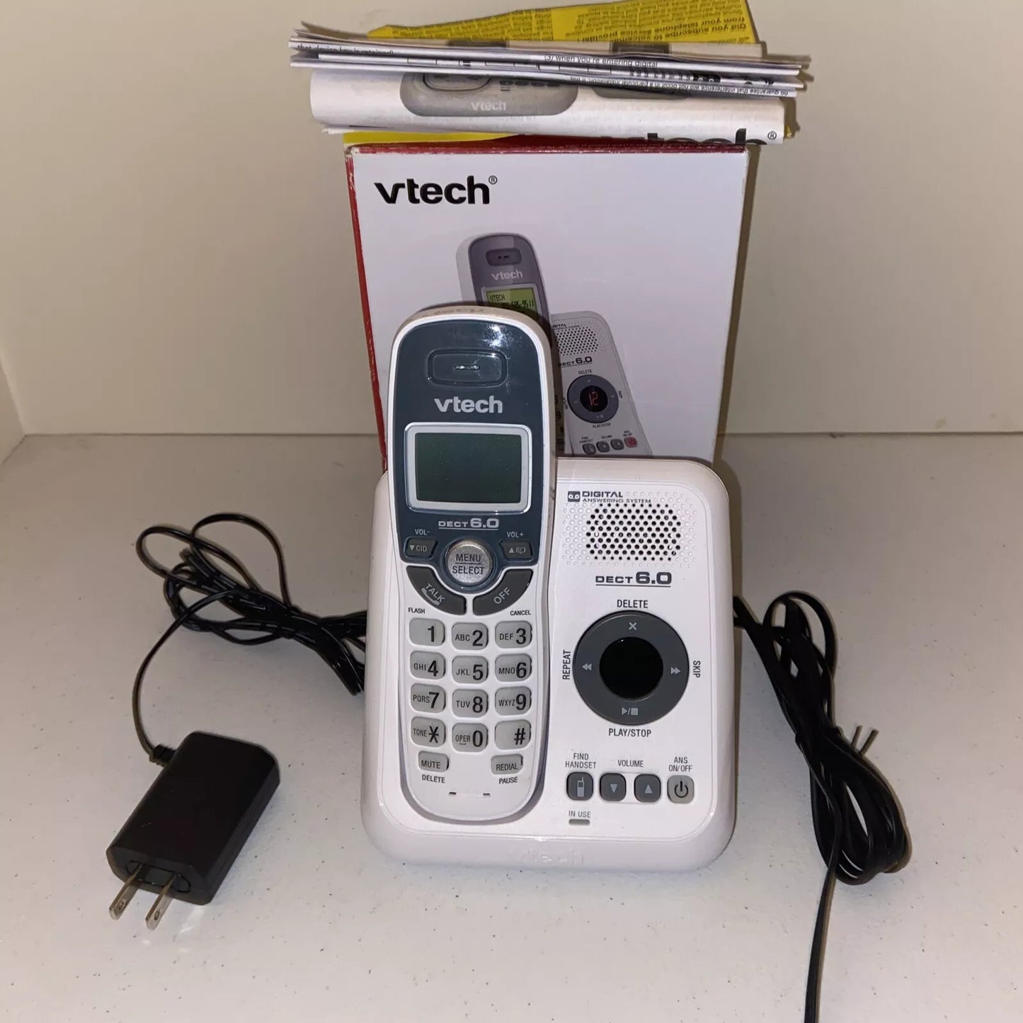 Vtech Cordless Answering System cs6124
