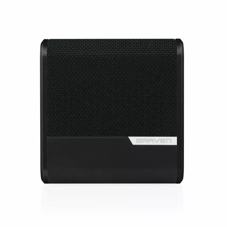 Braven Bridge Speaker System - Portable - Wireless Speaker(s) - Black