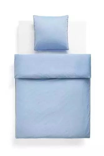 HAY Outline Duvet Cover - Twin, Light Blue