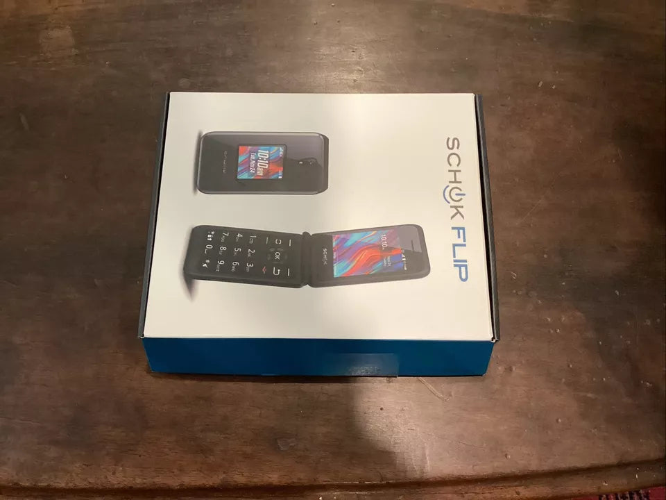 Boost Mobile QualityOne Schok Flip 8GB Black - Prepaid Phone