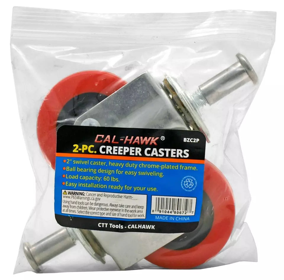 CREEPER CASTERS 2 PC PERFR 9040412
