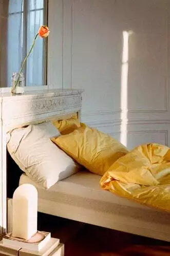 HAY Duo Pillow Case - Standard, Single, Golden Yellow