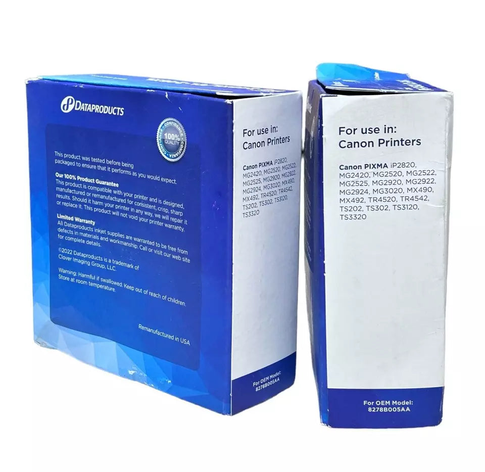 Dataproducts Inkjet Cartridge Combo Black/Color for Canon PG-245XL/CL-246XL