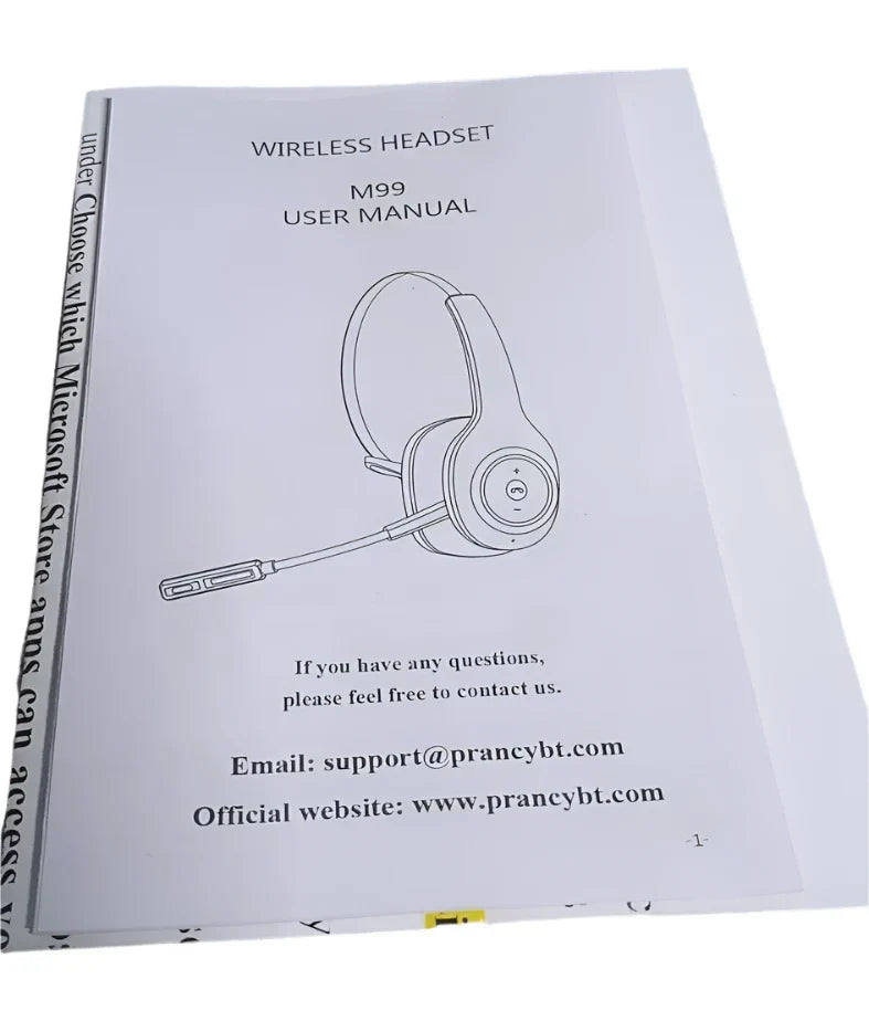 Wireless Headset Model M99