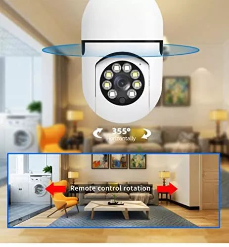 Wifi Panorama Lightblub Security Camera