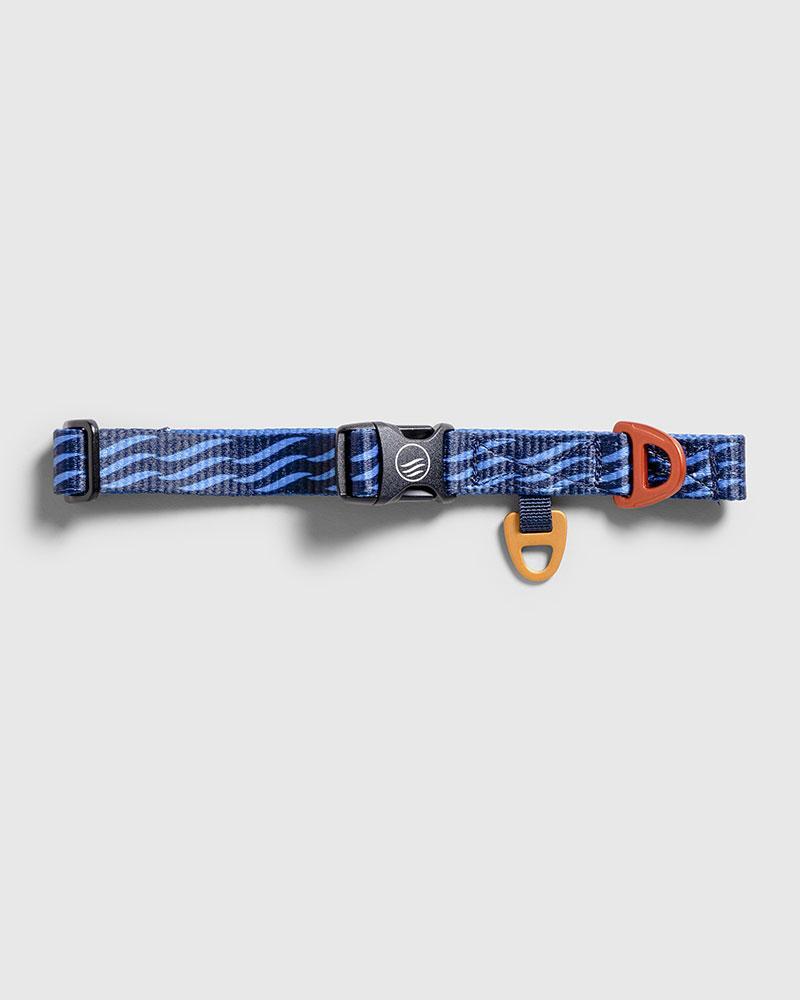United by Blue Recycled Adjustable Dog Collar - L - Cocoa
