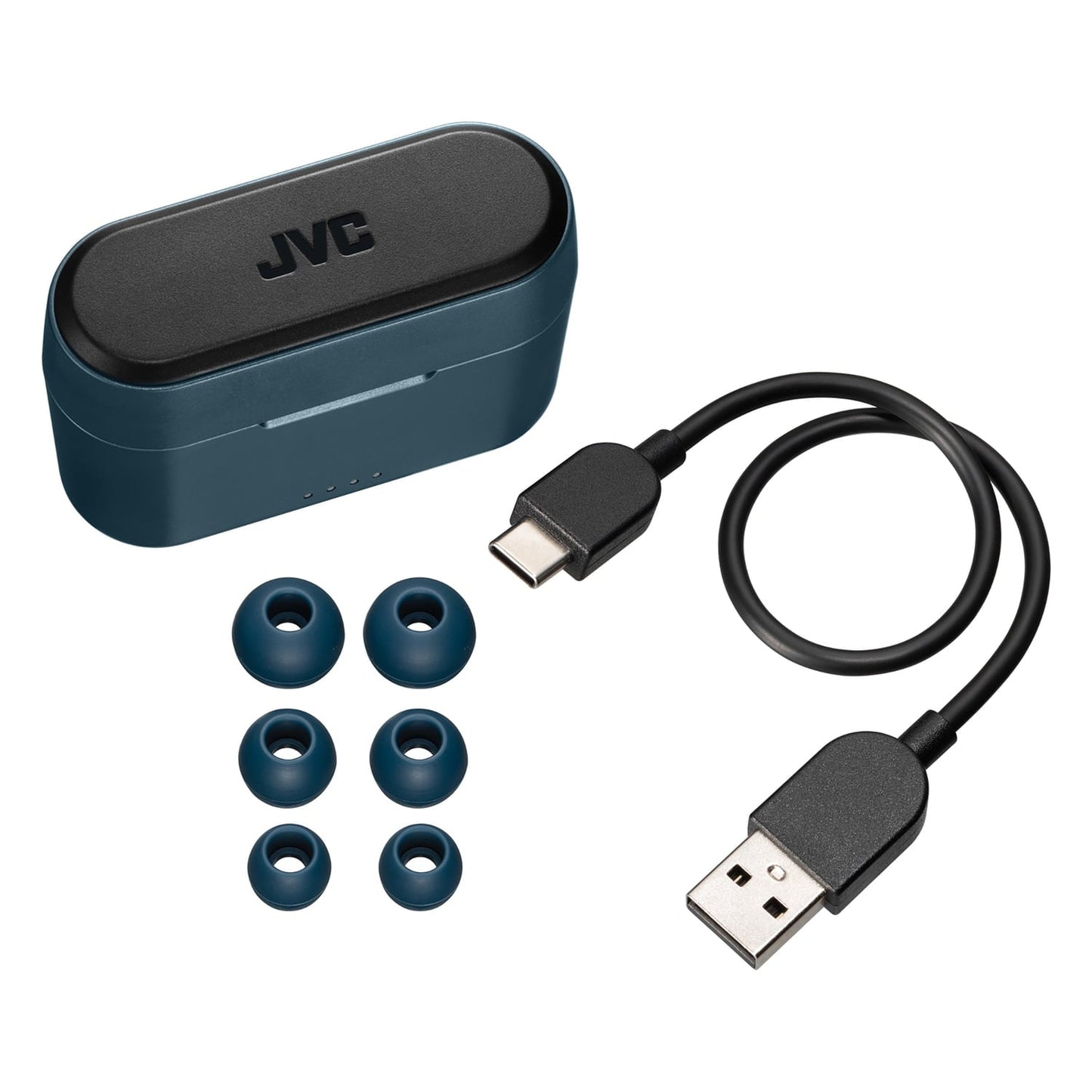 JVC® RIPTIDZ Bluetooth® Earbuds, True Wireless with Charging Case