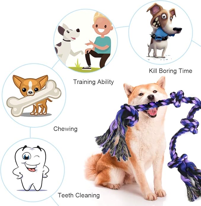 ROPE CHEW AND TUG WAR TOY