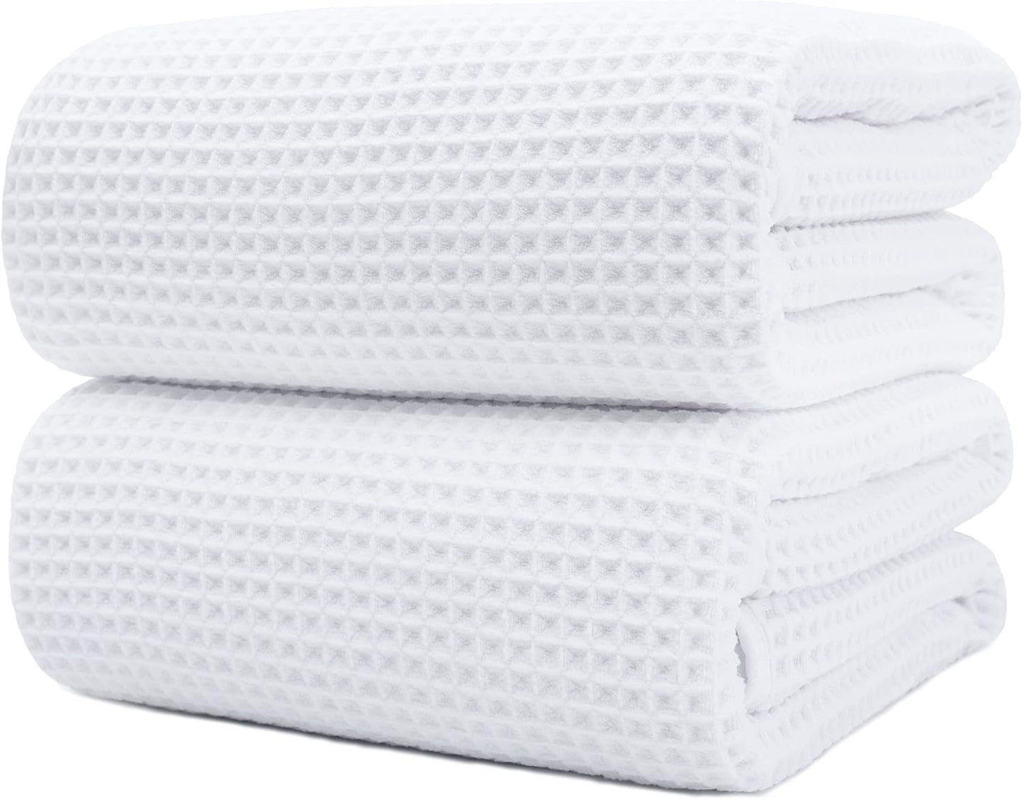 HAY DWR Waffle Towel -  White