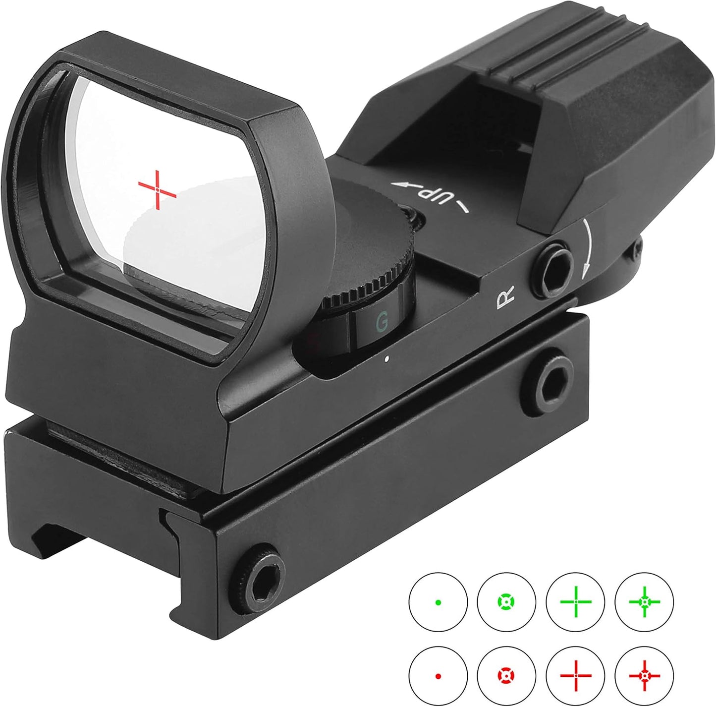 Coocheer Reflux Sight Tactical Green Red Dot