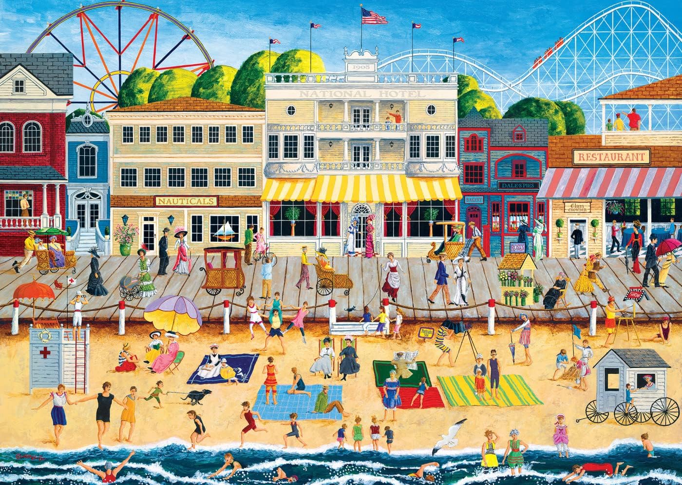 Signature Collection "On The Boardwalk' 300pc Puzzle