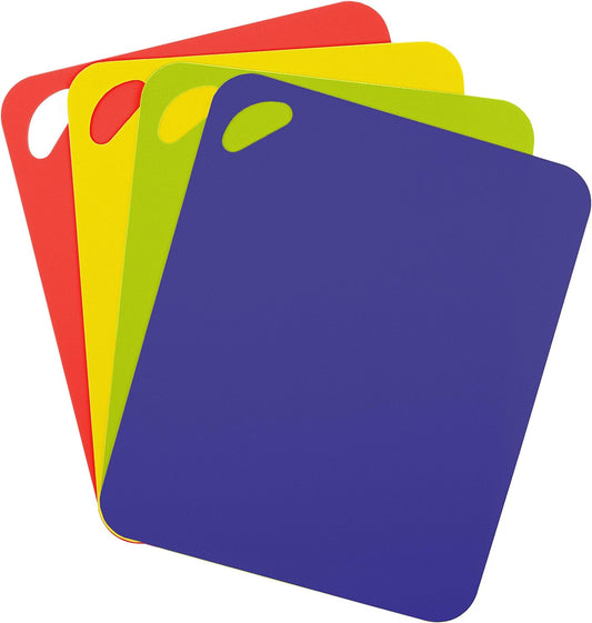 Red & Yellow Flexible Cutting Board Set