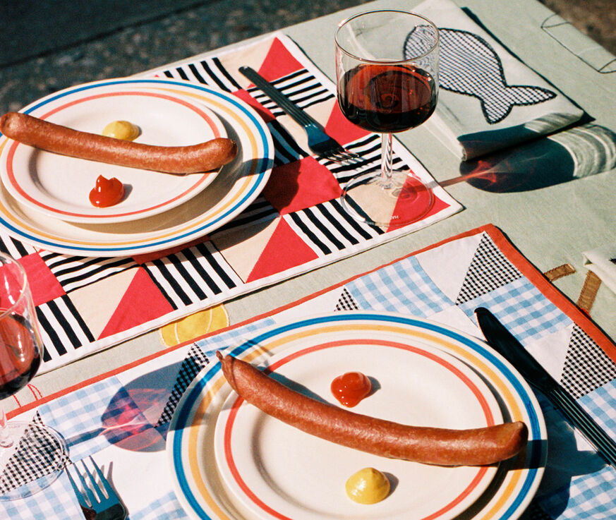 HAY Sobremesa Placemat - Red