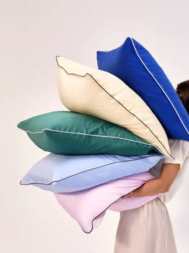 HAY Outline Pillowcase - King, Green