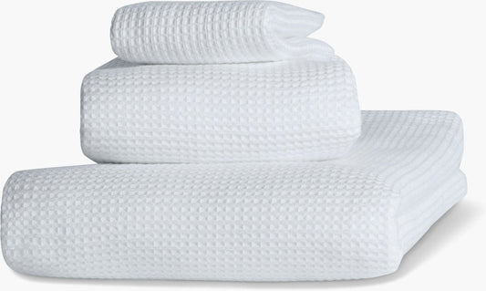 HAY DWR Waffle Towel -  White