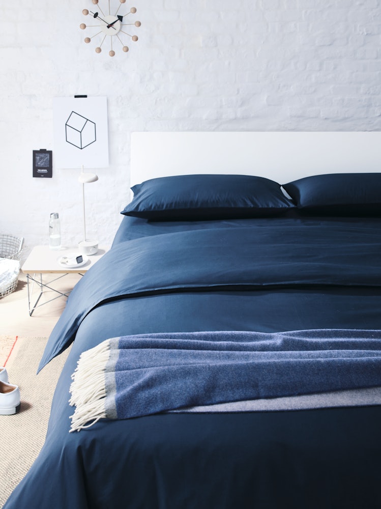 HAY DWR Percale Duvet Cover w/ Ties - Full/Queen