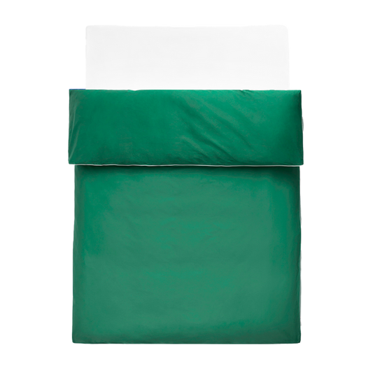 HAY Outline Duvet Cover - King, Green