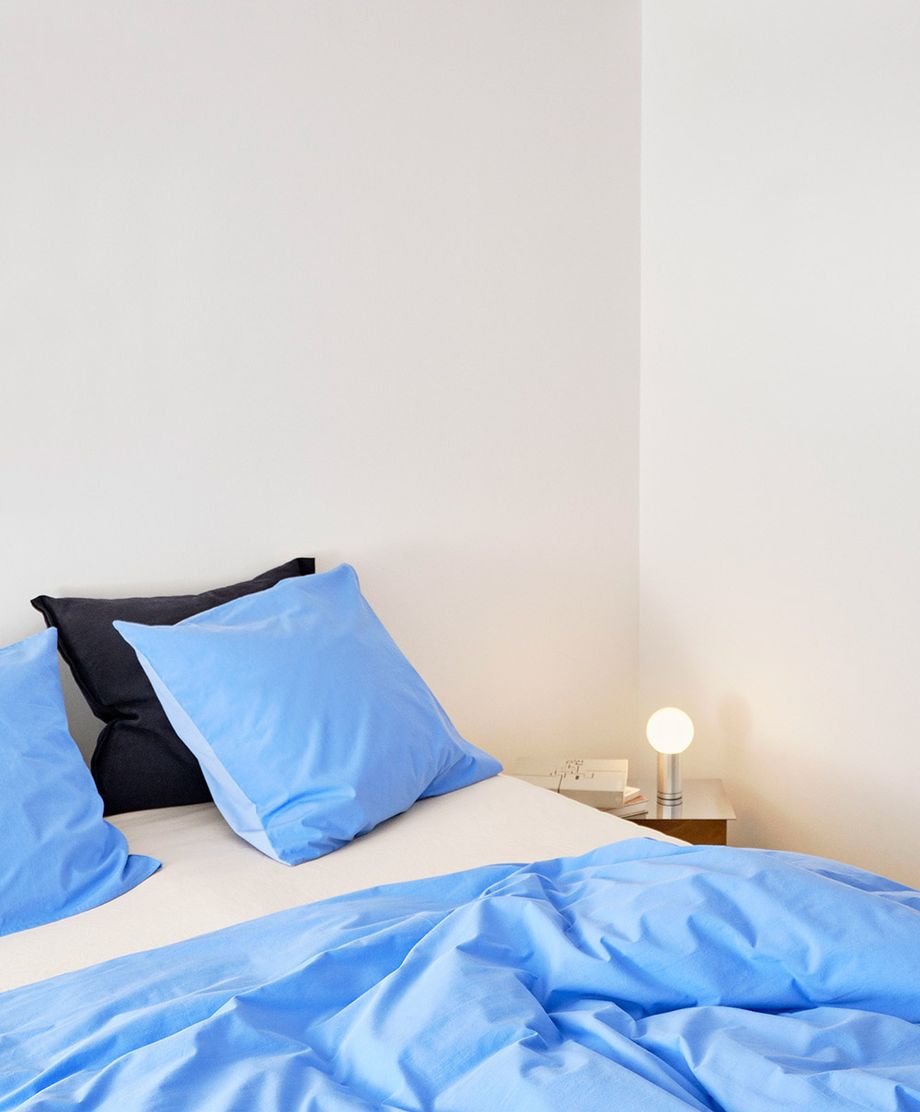 HAY Duo Pillow Case - King, Single, Sky Blue