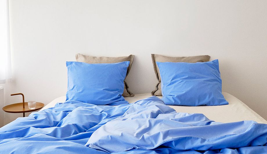 HAY Duo Pillow Case - King, Single, Sky Blue