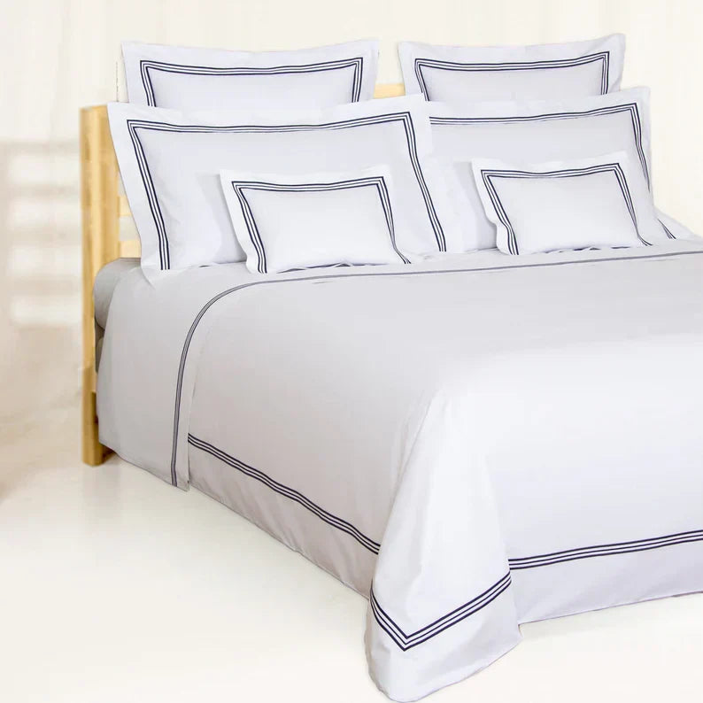 HAY DWR Percale Duvet Cover w/ Ties - King/Cal. King