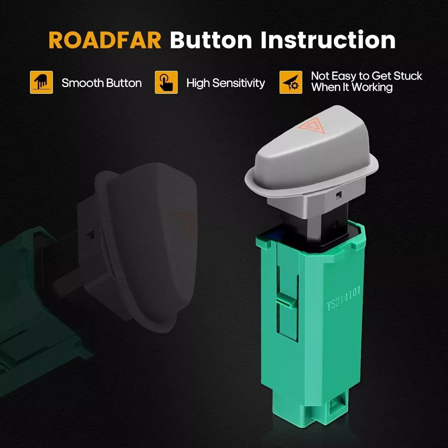 Dorman OE Solutions Hazard Warning Switch - 924-605 1999 to 2005 Models Pontiac