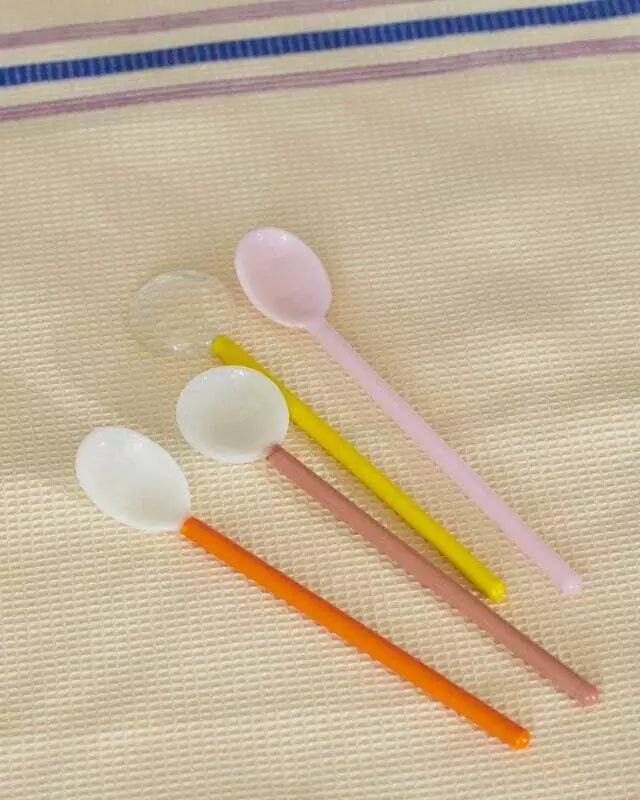 HAY Glass Spoons - Round / Set of 2