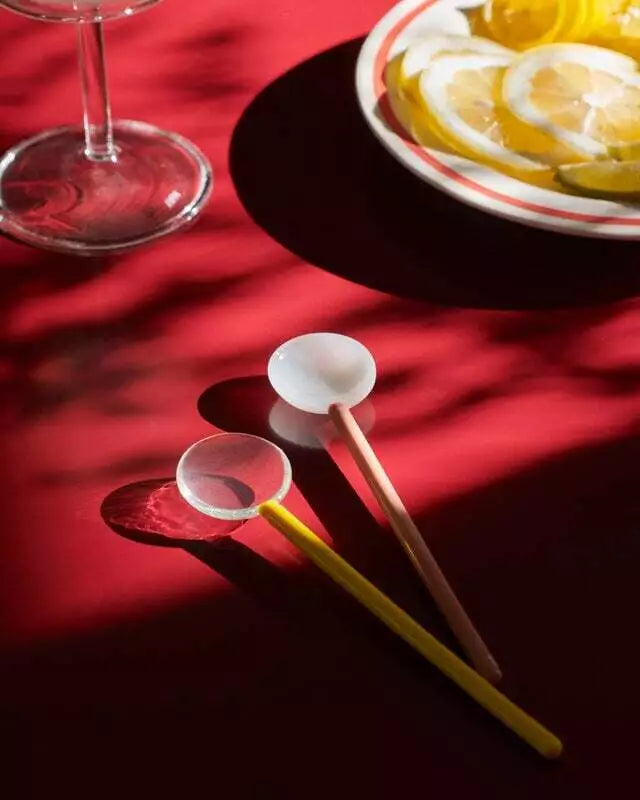HAY Glass Spoons - Round / Set of 2