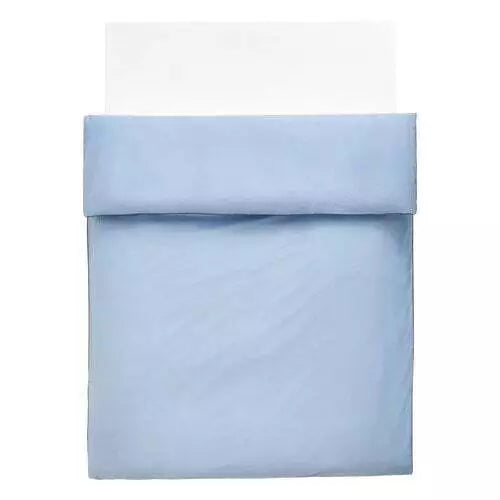 HAY Outline Duvet Cover - Twin, Light Blue