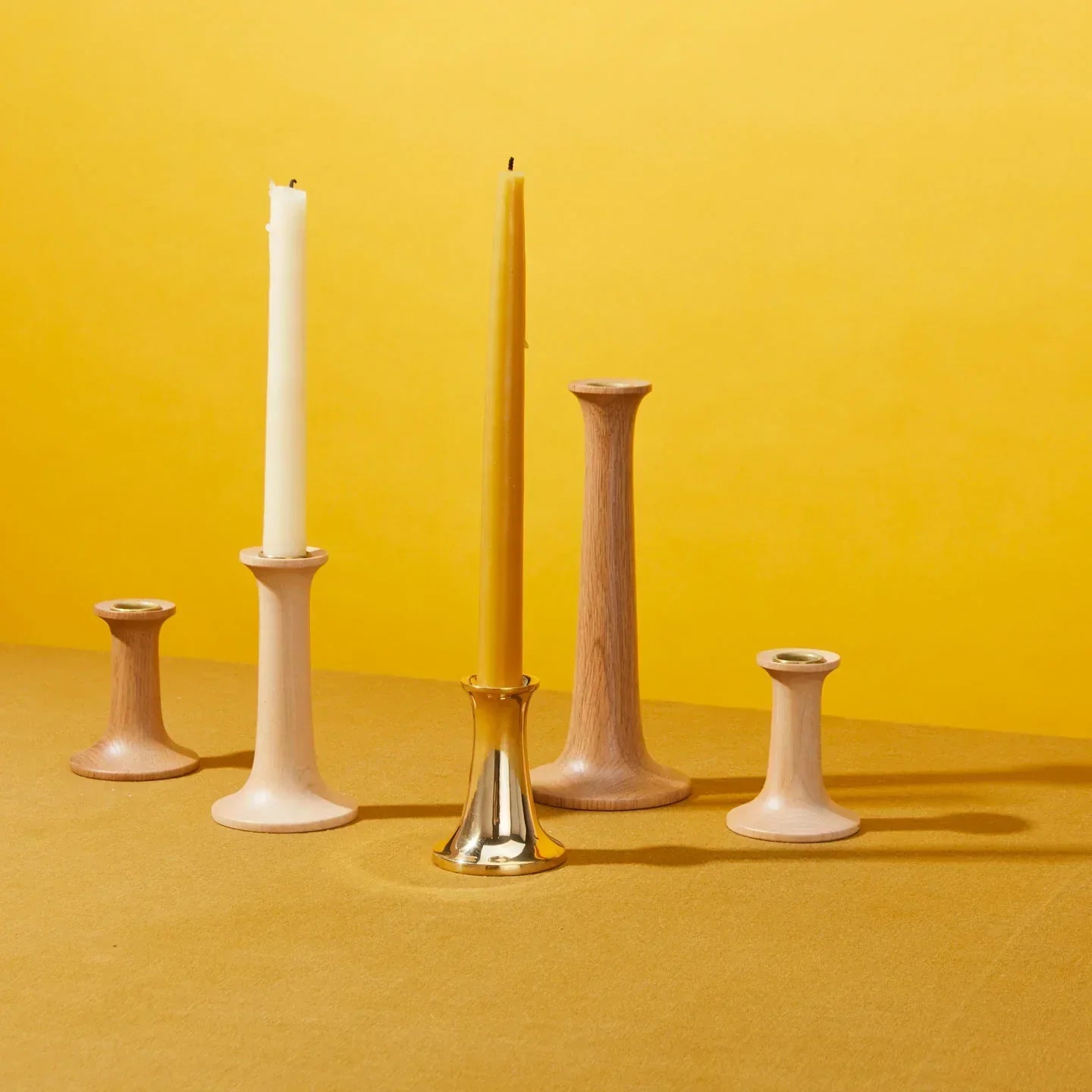 HAY Simple Candleholder -  Maple
